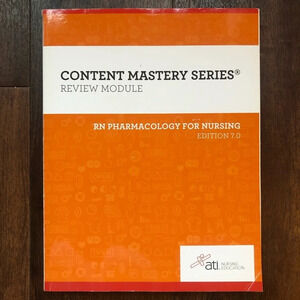 ATI Pharmacology for Nursing Review Book